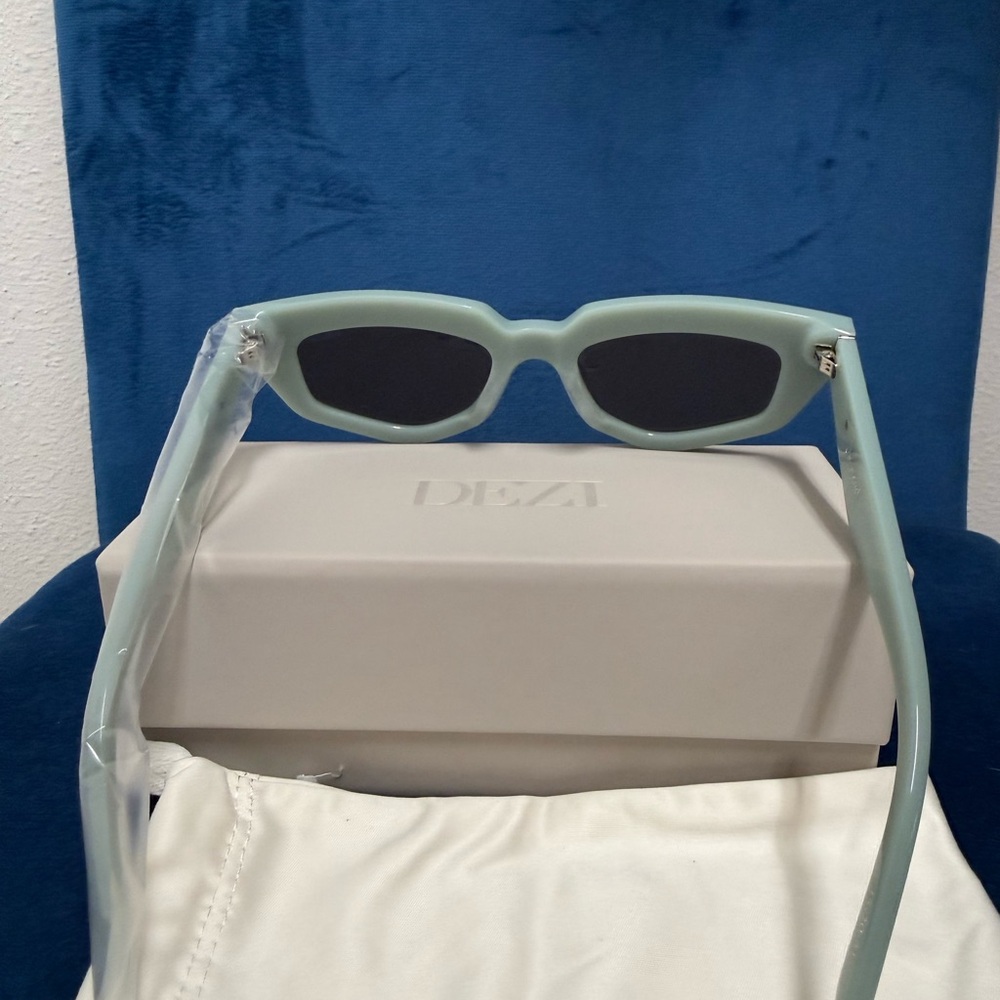 DEZI NEW with Tags On Read 44mm Jade Sunglasses - Made in Italy - Imported - Picture 7 of 9